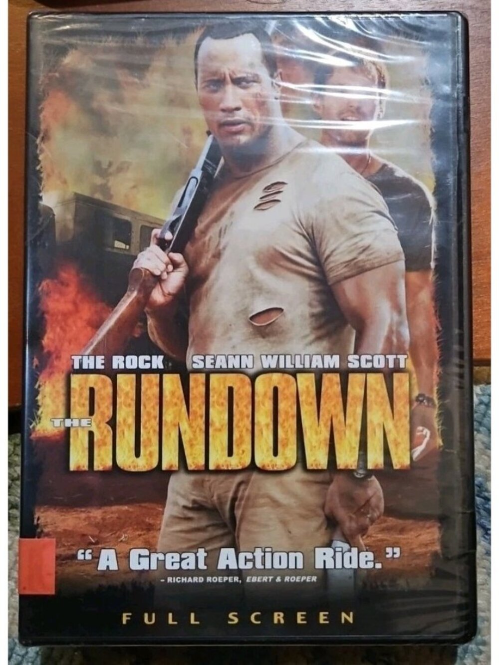 The Rundown (DVD, 2004, Full Frame Edition) New Sealed